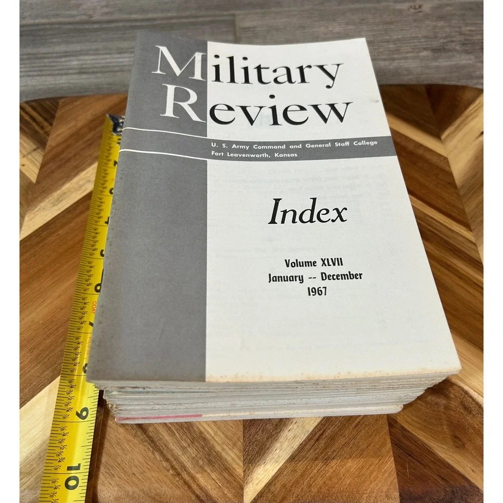 Vintage Military Review Magazine Lot 11 1967 1968 1969 Vietnam‎ Era Army CGSC